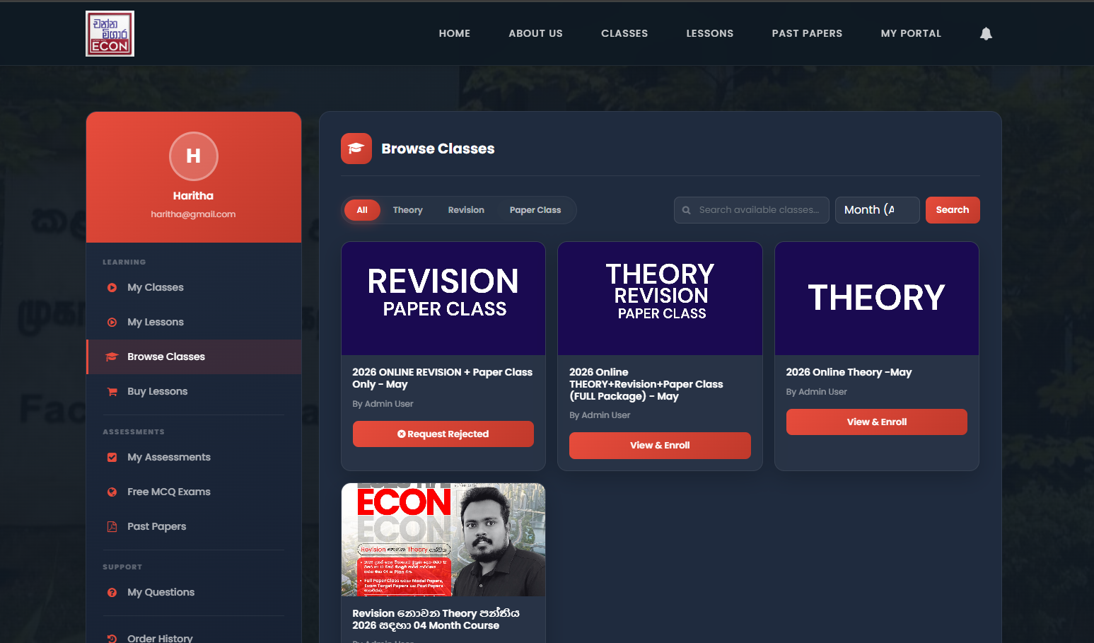 ALEcon.lk - System Onboarding & User Management